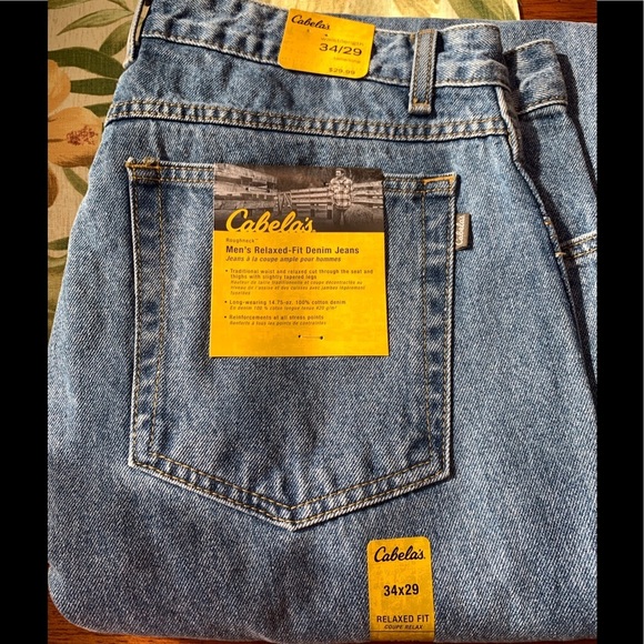 Cabela's Other - NWT Cabela’s Roughneck Relaxed Fit StoneWash Jeans